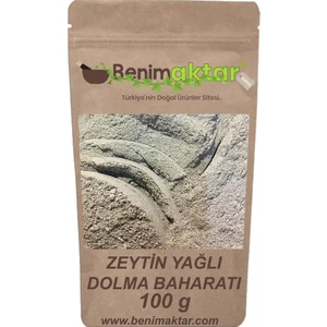 Benim Aktar Zeytin Yağlı Dolma Baharatı Özel Yapım 100 gr