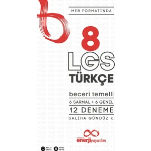 Sonsuz Enerji Yayınları LGS Türkçe 12 Deneme