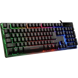 Mekanik Oyuncu Klavyesi Renkli Rgb Renkli Klavye