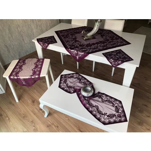 Örme Güllü Desen Salon Takımı 6 Parça