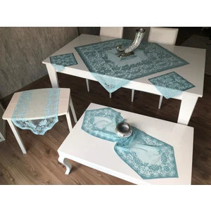 Örme Güllü Desen Salon Takımı 6 Parça