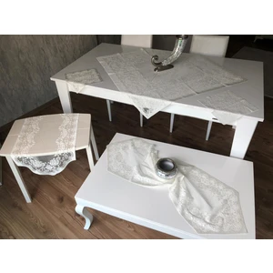 Örme Güllü Desen Salon Takımı 6 Parça
