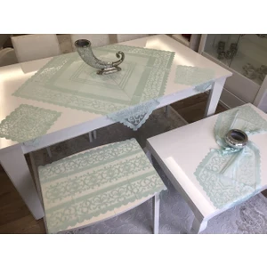 Örme Osmanlı Desen Salon Takımı 6 Parça