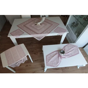 Örme Osmanlı Desen Salon Takımı 6 Parça