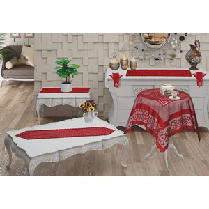 Örme Osmanlı Desen Salon Takımı 6 Parça
