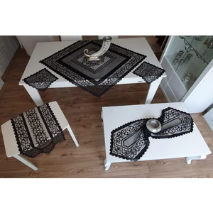 Örme Osmanlı Desen Salon Takımı 6 Parça