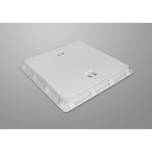 55x55 Plastik Rögar (Menhol) Çerçeve ve Kapağı