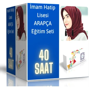 Enine Boyuna Eğitim İmam Hatip Lisesi Arapça Görüntülü Eğitim Seti