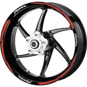 Forza Jant Şeridi Reflektif Beyaz Beyaz Model S