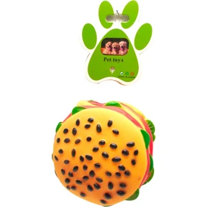 Hamburger Öten Köpek Oyuncağı 8cm