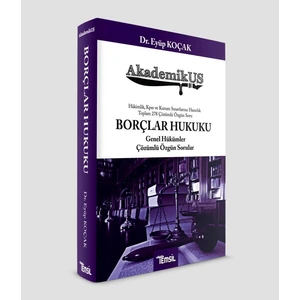 Akademikus Borçlar Hukuku Genel Hükümler Soru Bankası - Eyüp Koçak