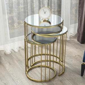 Mobi Evim Napoli Gold Zigon Sehpa
