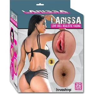 Larissa Saçlı ve Büyük Göğüslü Titreşimli Şişme Bebek Manken