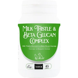Milk Thistle & Beta - Glucan Complex Destekleyici 45 Tablet