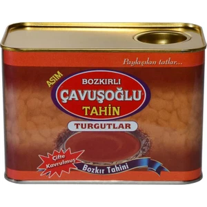 Bozkırlı Çavuşoğlu Çavuşoğlu Odun Ateşinde Kepeksiz Tahin Teneke 820 gr