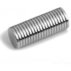 Dünya Magnet Neodyum Mıknatıs 7 mm x 1,5 mm Yuvarlak Mıknatıs 100'lü