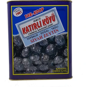 Tar-Koop Katırlı Köyü Katırlı Köyü Kahvaltılık Siyah Zeytin 10 kg
