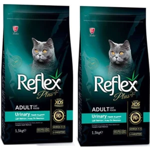 Plus Urinary  Sağlığı Tavuk Etli Kedi Maması 1,5 kg (2 Adet)