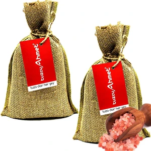 Tuzcu Ahmet 2 'li 1 kg Gerçek  Himalaya Tuzu Iri Taneli
