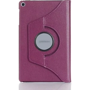 Tekno Grup Samsung Galaxy Tab S6 Lite (P610) Kılıf Dönebilen Standlı Kapaklı Kılıf + Nano Ekran Koruyucu Mor
