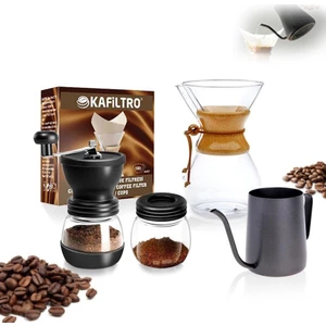 Barista *chemex Set-2 (4'lü Set) - Barista Pour Over Starter Set