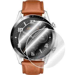ECR MOBILE Huawei Watch Gt 2 46 mm Gerçek Kırılmayan Ekran Koruyucu (2 Adet)
