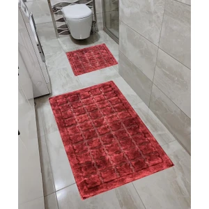 Pamuklu Eskitme Banyo Paspas Takımı