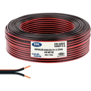 Cable Cable Hoparlör Kablosu Kordon 2x1.5 - 100M