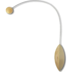 Alesta Home Elips Ahşap Mıknatıslı Perde Tutucu Magnet 6X48CM