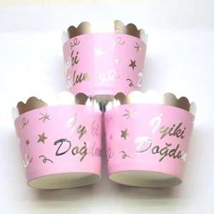 LORA DAVET Cupcake Kabı (12 ADET) PEMBE 17210