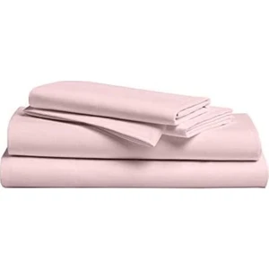 Zambak Home Çift Kişilik 240 x 260 cm Pudra Renk Battal Çarşaf Seti