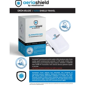 Aeriashield Travel Hava Temizleme Cihazı