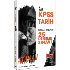 Yargı Yayınevi 2021 KPSS Ataman Tarih Tamamı Çözümlü 25 Deneme Sınavı