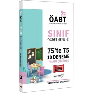 Yargı Yayınevi 2021 ÖABT Sınıf Öğretmenliği 75’te 75 Tamamı Çözümlü 10 Deneme Sınavı