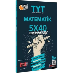 Yargı Yayınevi 2021 TYT Matematik 5×40 Motivasyon Deneme Sınavı