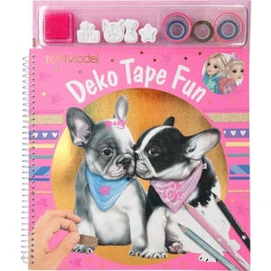 Top Model Köpekli Boyama / Dekoratif Baskılı