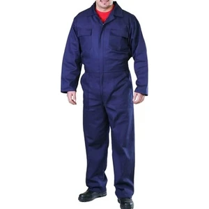16/12 Lacivert Gabardin Kumaş Boy Işçi Tulumu