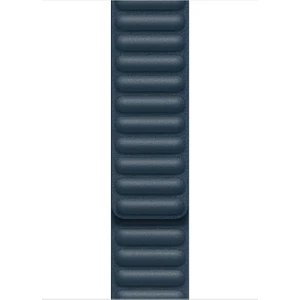 Apple Watch Uyumlu Series 5 40 mm Kordon Leather Link Band Lacivert