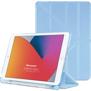 Apple iPad 10.2'' 8. Nesil Kılıf (A2270-A2428-A2429-A2430) Origami Pencil Mavi