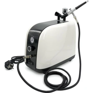 Rox Wood 0067 Profesyonel Airbrush Kompresör Mini Boya Tabancası Seti