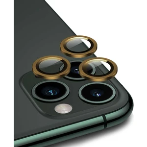 Apple iPhone 12 Pro Profesyonel Kamera Lens Koruma Camcov Gold
