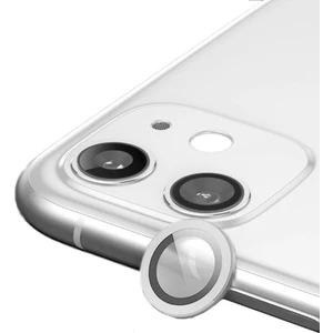 Apple iPhone 12 Pro Profesyonel Kamera Lens Koruma Camcov Gümüş