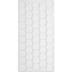 Yapışkanlı Yuvarlak Keçe, 20 Mm, Beyaz