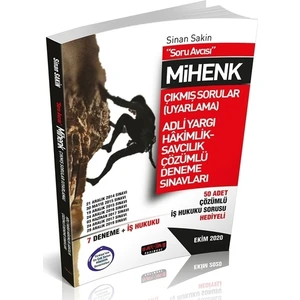 Savaş Yayınevi Mihenk Soru Avcısı Adli Hakimlik Çıkmış Sorular (Uyarlama) - 7 Deneme