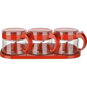 Lily Baharatlık Set Kırmızı
