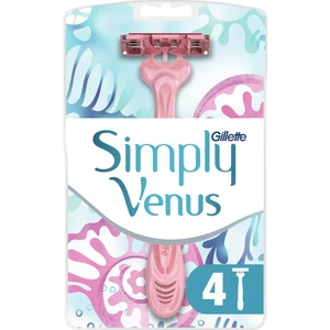 Gillette Simply Venüs 3 Kullan At Tıraş Bıçağı 4'lü