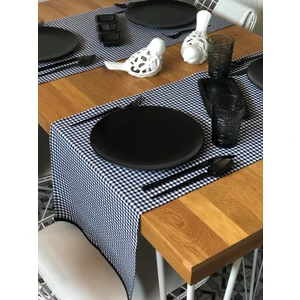 Nostalji Pötikare Siyah Runner 40X150CM