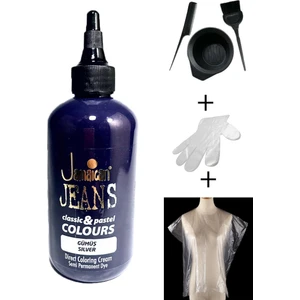 Jamaican Jean's Color Saç Boya Seti Gümüş Gri SET1017
