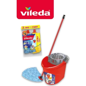 Süper Mocio Temizlik Seti + 2 Li Paspas Yedek