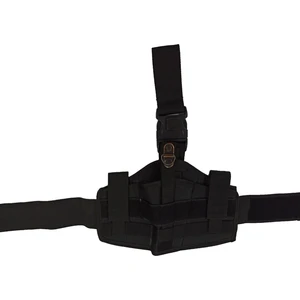 Asker Vadisi Imperteks Siyah Renk Bacak Tabanca Kılıfı Ayarlı